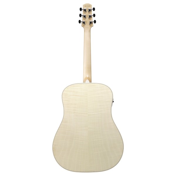 Ibanez AAD77M1E Advanced Acoustic, Open Pore Antique White - back