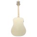 Ibanez AAD77M1E Advanced Acoustic, Open Pore Antique White - back