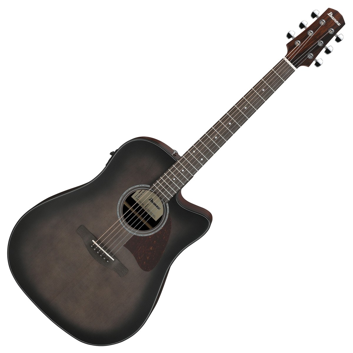 Click to view product details and reviews for Ibanez Aad70ce Advanced Acoustic Transparent Charcoal Burst.