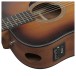 Ibanez AAD54E Advanced Acoustic, Open Pore Mahogany Sunburst - A.I.R.port