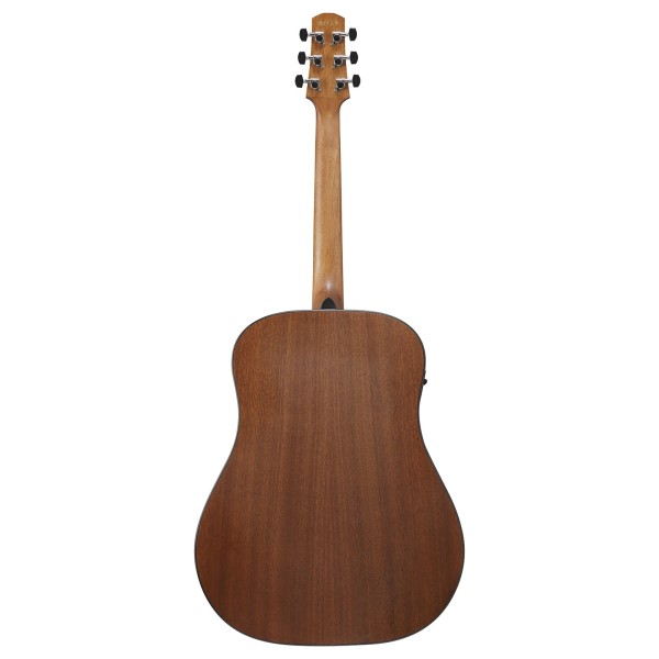 Ibanez AAD54E Advanced Acoustic, Open Pore Mahogany Sunburst - back