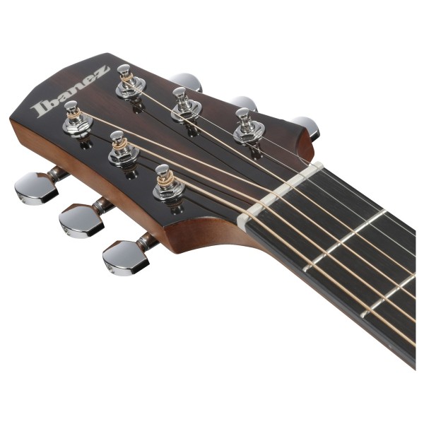 Ibanez AAD51CE Advanced Acoustic, Natural High Gloss - headstock
