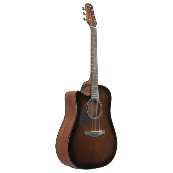 Ibanez AAD51LCE Advanced Acoustic Left Handed, Dark Violin Sunburst - side view