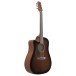 Ibanez AAD51LCE Advanced Acoustic Left Handed, Dark Violin Sunburst - side view