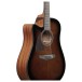 Ibanez AAD51LCE Advanced Acoustic Left Handed, Dark Violin Sunburst - body