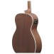 Ibanez AC390MHE Artwood, Open Pore Natural - back of body