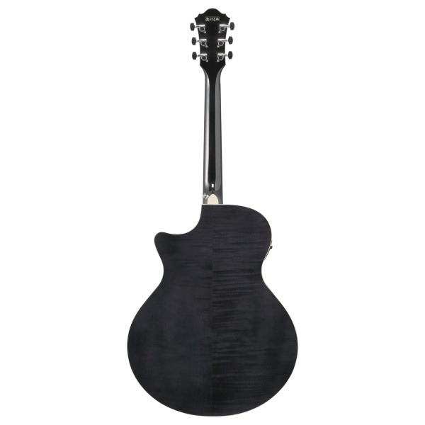 Ibanez AE170, Transparent Black - back