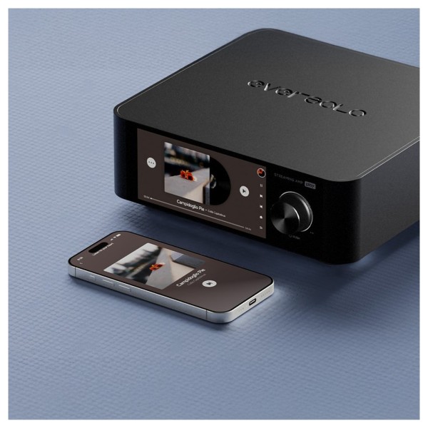 Eversolo Play Streaming Amplifier CD Edition, Black - phone app
