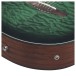 Ibanez AEWC16QA, Transparent Emerald Burst - jack socket