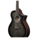 Ibanez AEWC16QA, Transparent Black Sunburst - body