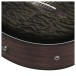 Ibanez AEWC16QA, Transparent Black Sunburst - jack socket