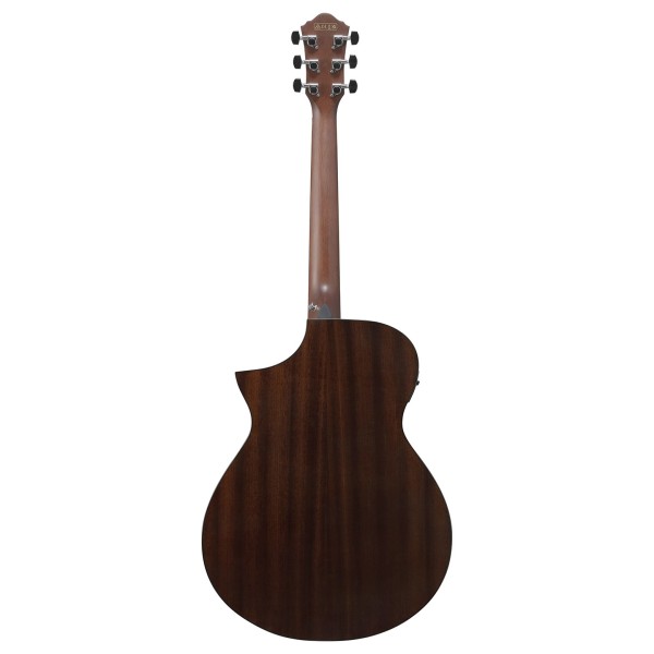 Ibanez AEWC16QA, Transparent Black Sunburst - back