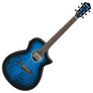 Ibanez AEWC16QA, Transparent Blue Sunburst
