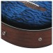 Ibanez AEWC16QA, Transparent Blue Sunburst - jack socket