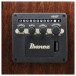 Ibanez AEWC16QA, Transparent Blue Sunburst - controls