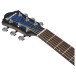 Ibanez AEWC16QA, Transparent Blue Sunburst - headstock