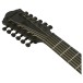 Ibanez AEG1221 12-String, Black Out - headstock