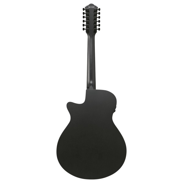 Ibanez AEG1221 12-String, Black Out - back