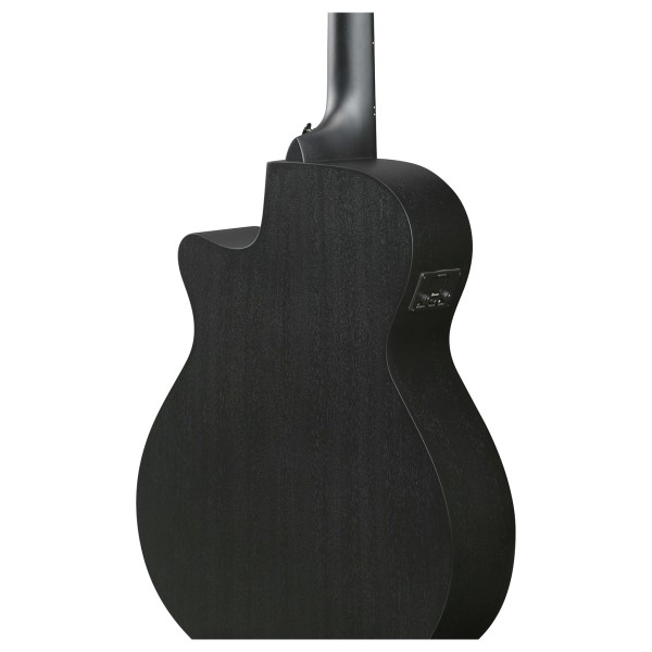 Ibanez AEG621, Black Out - back of body