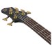 Ibanez BTB605LM, Black Flat - headstock