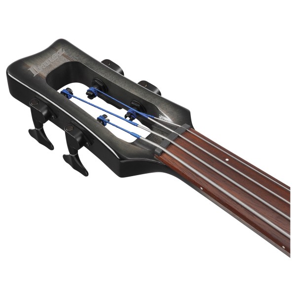 Ibanez UB804, Black Ice Burst Low Gloss - headstock