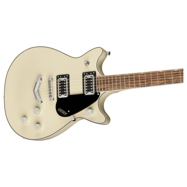 Gretsch G5222 Electromatic Double Jet BT V-Stoptail, Vintage White close
