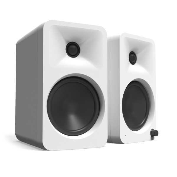 Kanto ORA4 Monitors, White - Angled