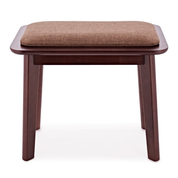 Contemporary Piano Stool by Gear4music, Walnut