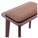 Contemporary Piano Stool by Gear4music, Walnut