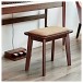 Contemporary Piano Stool by Gear4music, Walnut