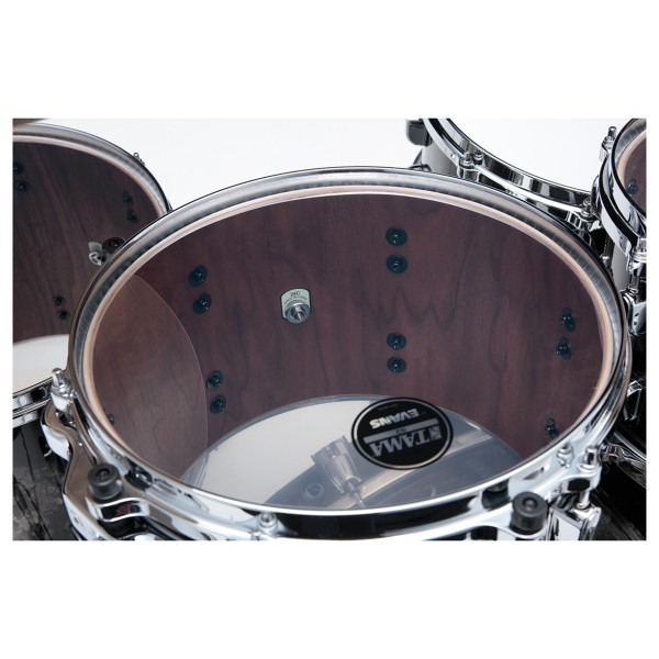 Tama Starclassic Walnut/Birch 22" 5pc Shell Pack, Molten Platinum Burst