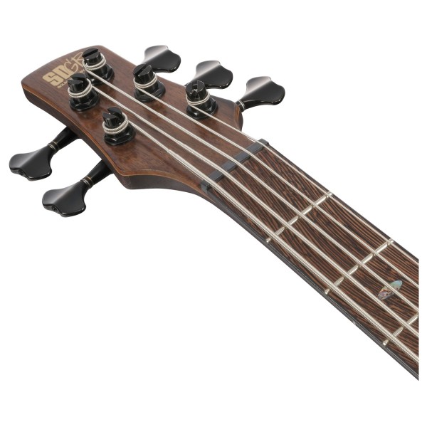 Ibanez SR1325SB Prestige, Aqua Wave Low Gloss - headstock