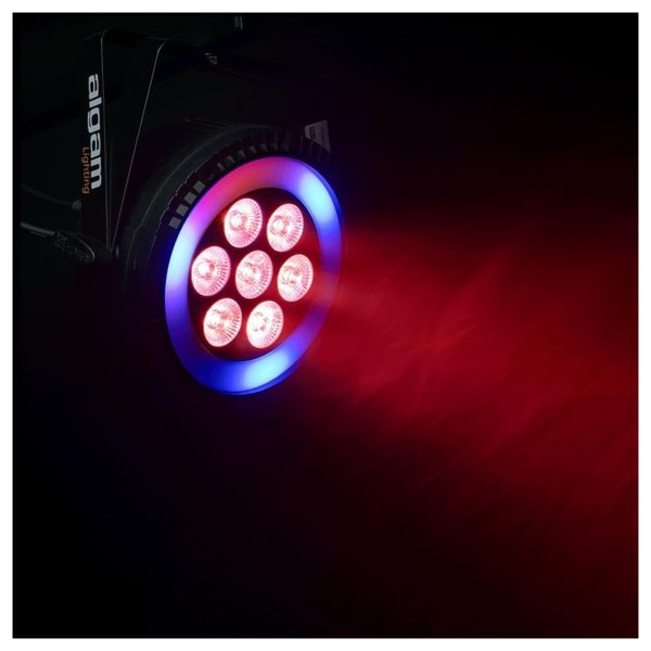 Algam Lighting 7 X 6w LED Par Wash with RGB LED Ring, Lifestyle