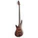 Ibanez SR500AL Left Handed, Mahogany Brown Burst Low Gloss - side view