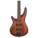 Ibanez SR500AL Left Handed, Mahogany Brown Burst Low Gloss - body