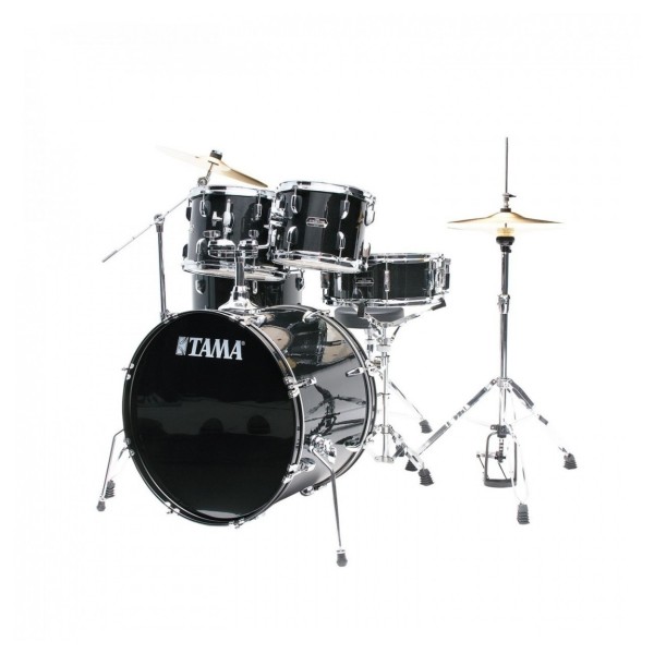 Tama Stagestar 20" 5pc Drum Kit, Black Sparkle