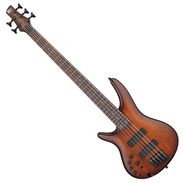Ibanez SR505A Left Handed, Mahogany Brown Burst Low Gloss