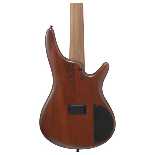 Ibanez SR505A Left Handed, Mahogany Brown Burst Low Gloss - back of body
