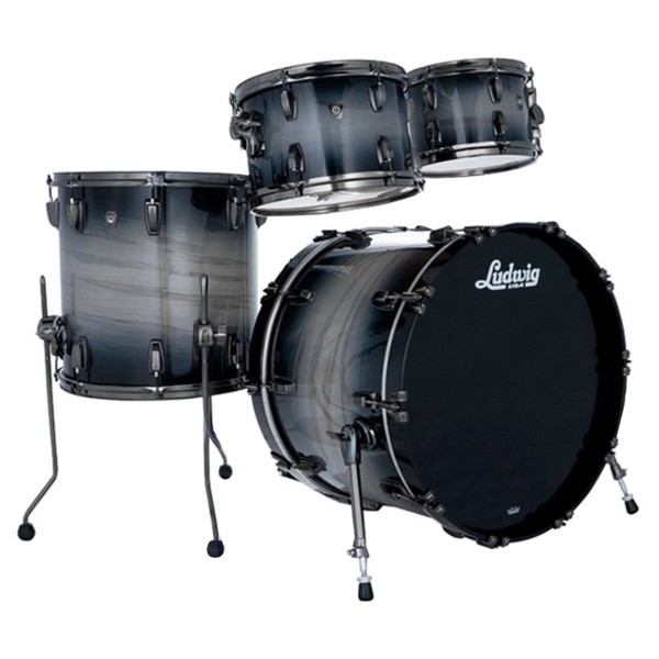 Ludwig Classic Maple Exotic 22" Studio 4pc Shell Pack, Nocturne Burst