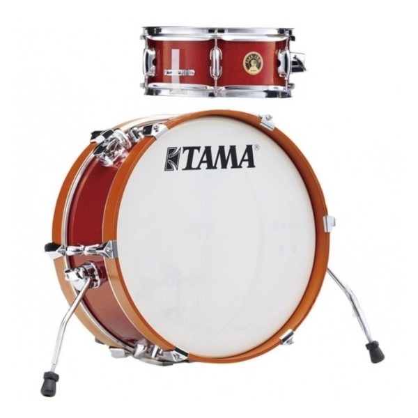 Tama Club-JAM Mini Shell Pack with Bag Set, Candy Apple Mist