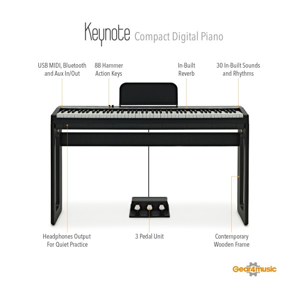 Keynote Compact Digital Piano