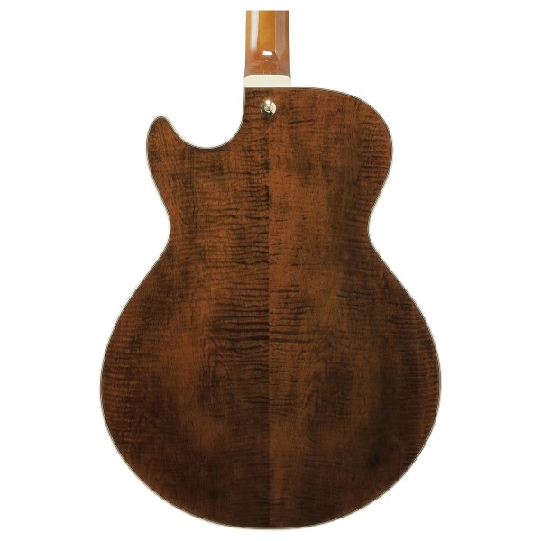 Ibanez AG95MG Artcore Expressionist, Dark Amber - back of body