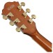 Ibanez AG95MG Artcore Expressionist, Dark Amber - back of headstock