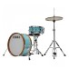 Tama Club-JAM Mini Shell Pack with Bag Set, Aqua Blue