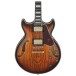 Ibanez AM93QA Artcore Expressionist, Vintage Violin High Gloss - body