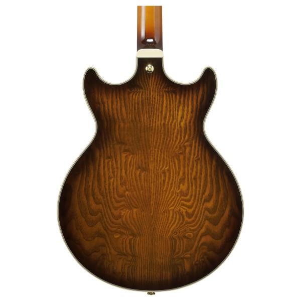 Ibanez AM93QA Artcore Expressionist, Vintage Violin High Gloss - back of body
