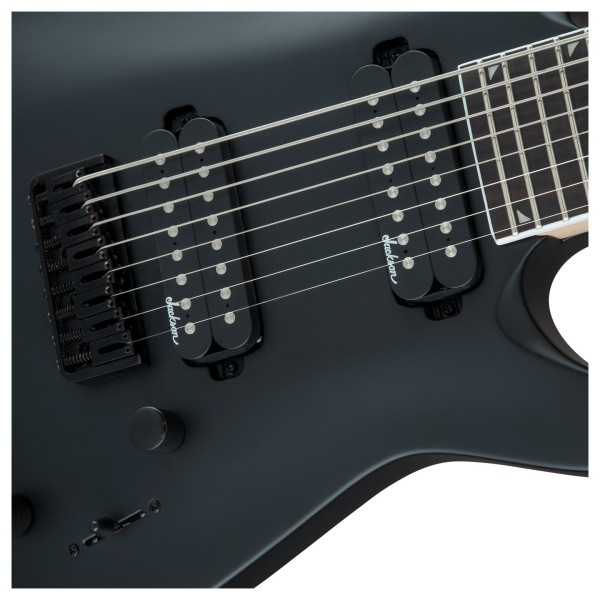 Jackson JS Series Dinky Arch Top JS32-8 DKA HT, AF Satin Black - pickups