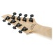Jackson JS Series Dinky Arch Top JS32-8 DKA HT, AF Satin Black - back of headstock