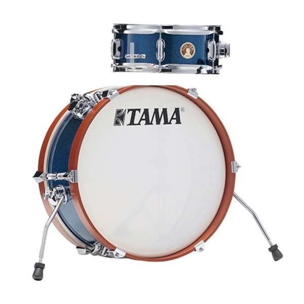 Tama Club-JAM Mini Shell Pack with Bag Set, Indigo Sparkle