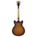 Ibanez AS7328 Artcore Baritone, Tobacco Brown - back